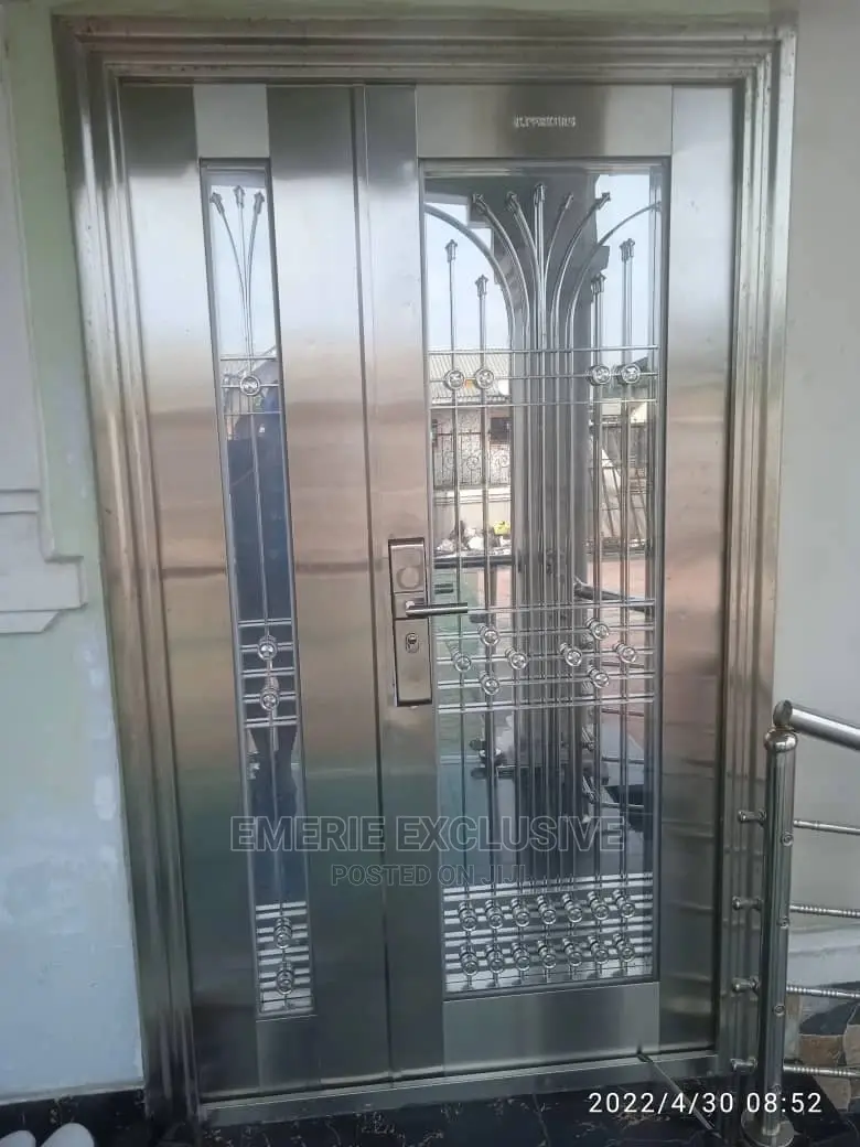 4ft: Entrance Turkey Stainless Glass Door