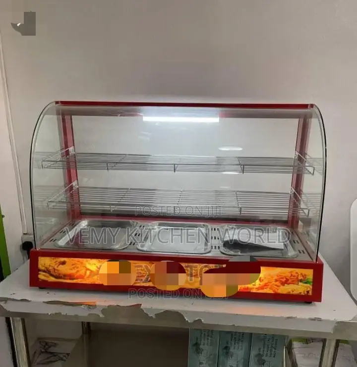 Commercial 3plates Snack Warmer