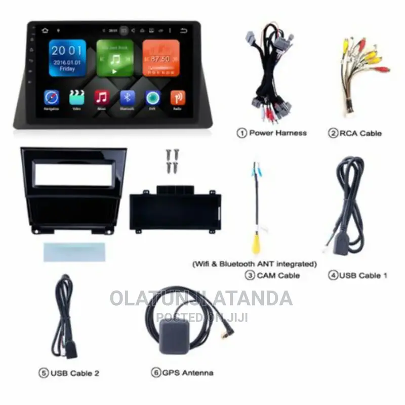 Honda Accord 2008-2013 Car Android Stereo GPS Navigatn Systm