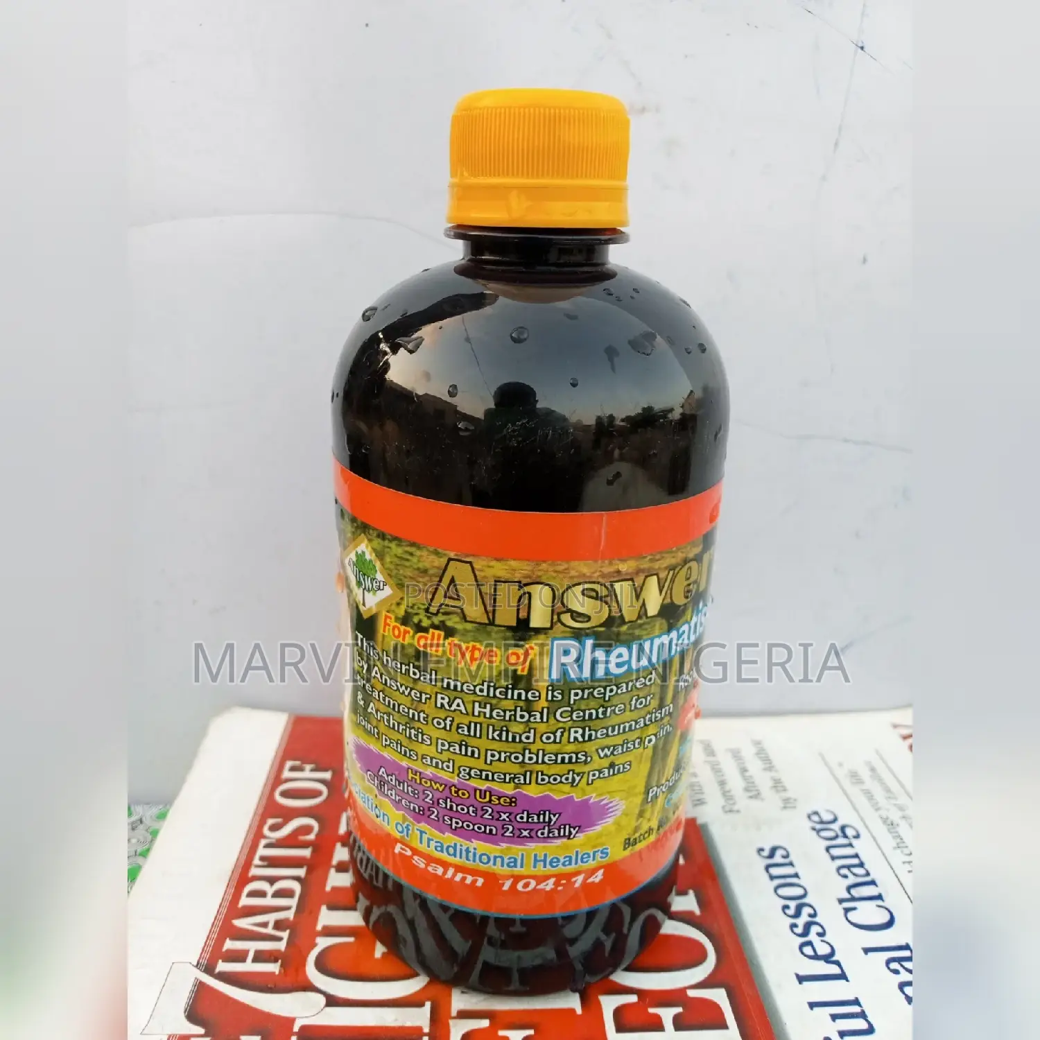 Rheumatism and Arthritis Herbal Drink by Answer