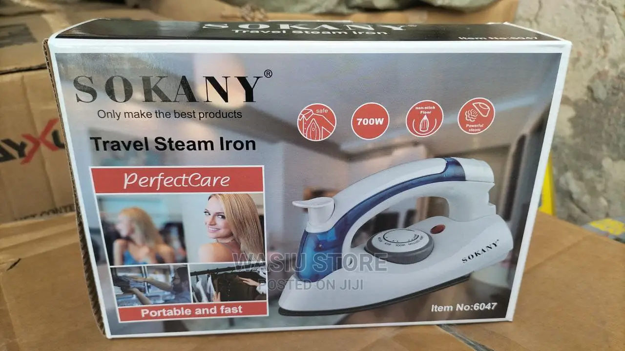 Sokany Foldable Mini Travel Steam Iron