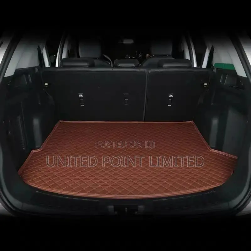 Leather Boot Mat Y for Most Cars Customized