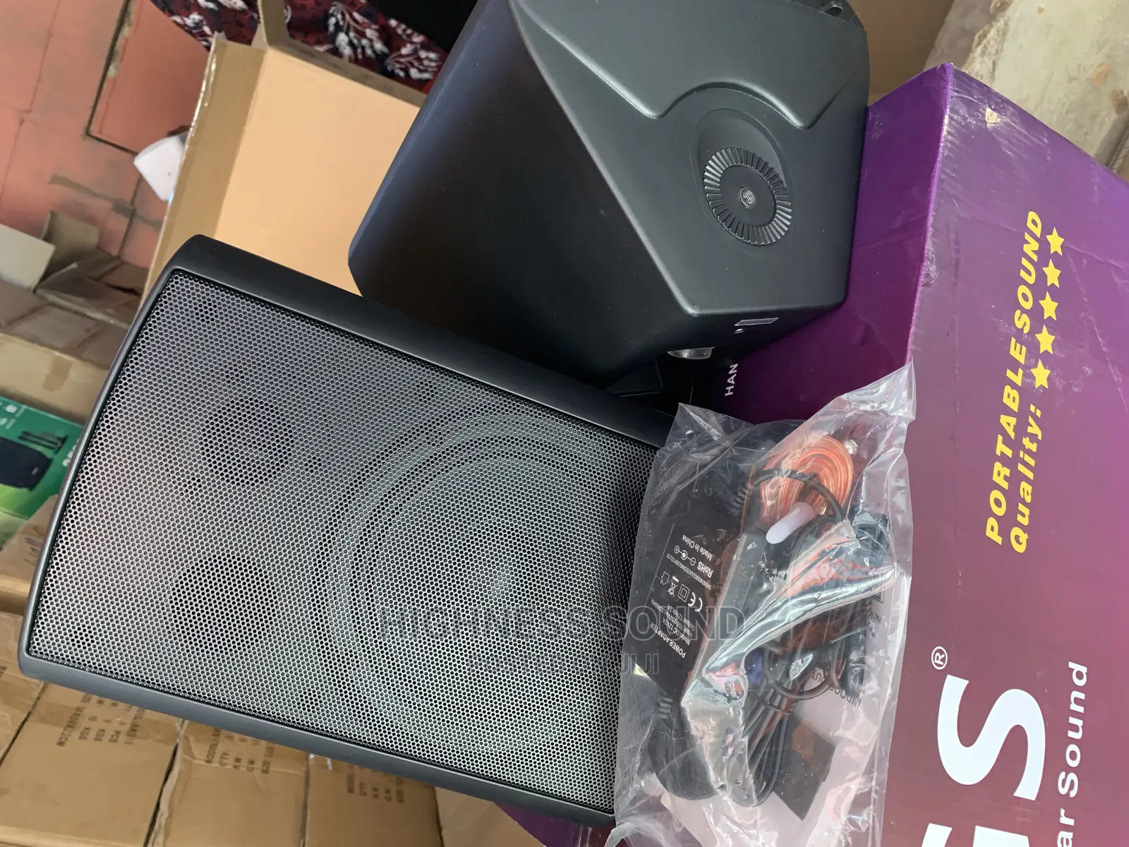 Bluetooth and Auxiliary Wall Mount Speaker