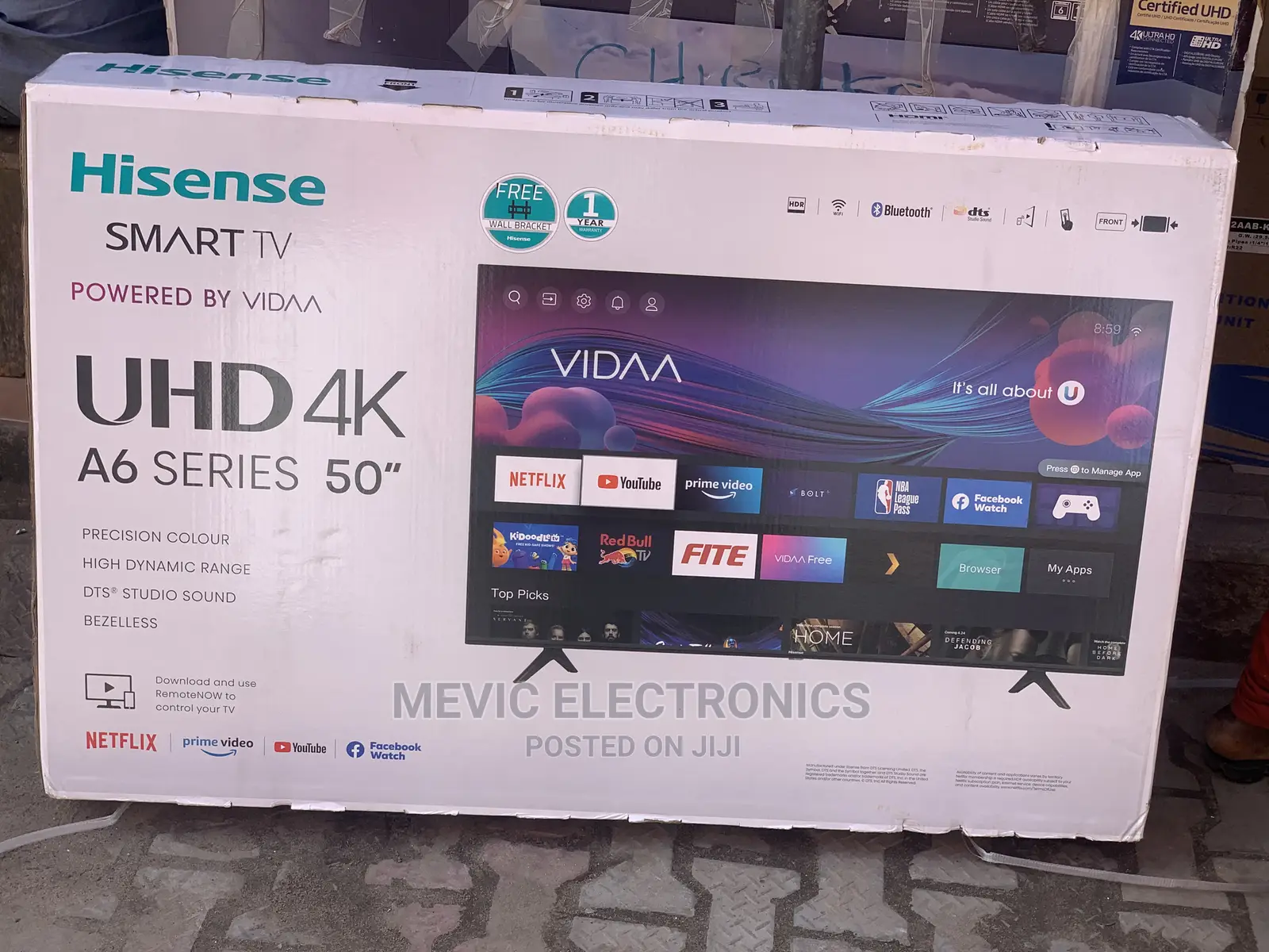 Hisense 50 Inches Smart Television