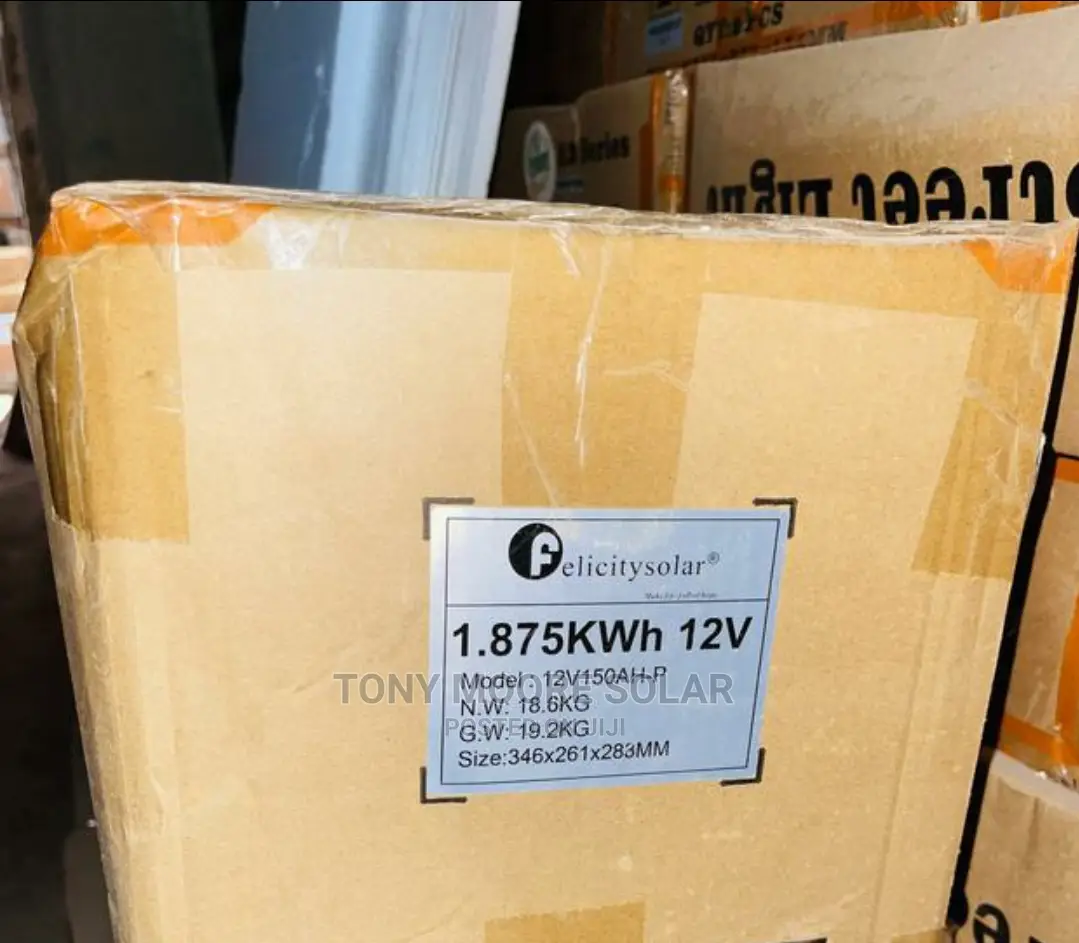 12v 1.875kw 150ah Felicity Lithium Ion Lifepo4 Battery