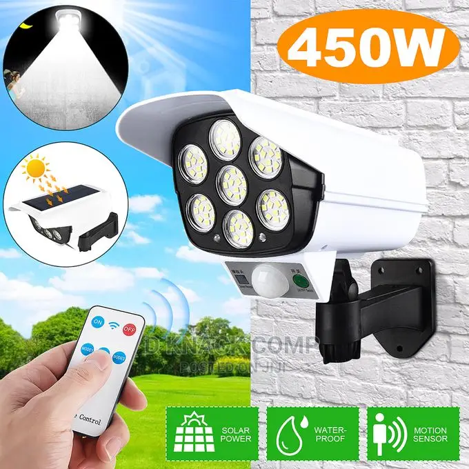 Solar Power Light PIR Motion Sensor Spot Garden Wall Lamp