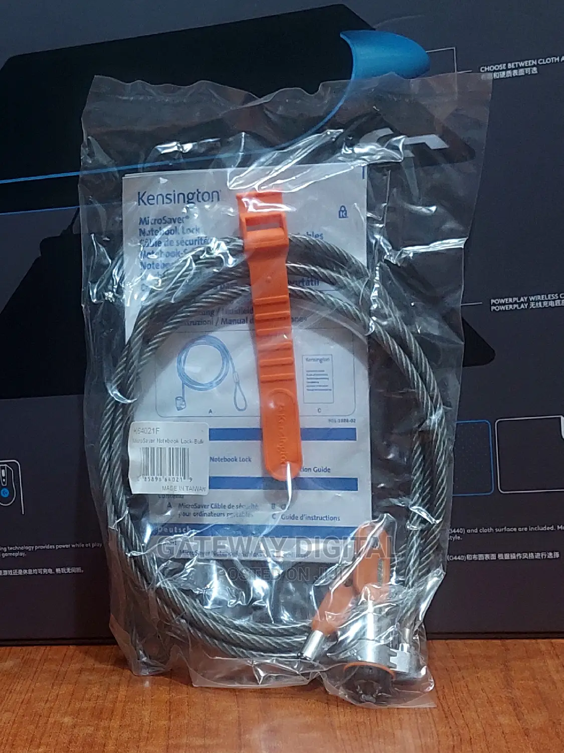 Kensington Microsaver Keyed Laptop Lock