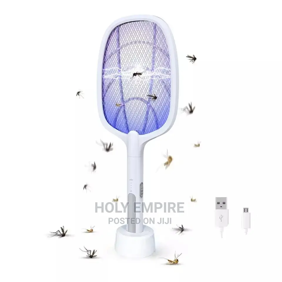 Rechargeable Mosquito Killer Racket Bug Zapper Anti-Mosquito