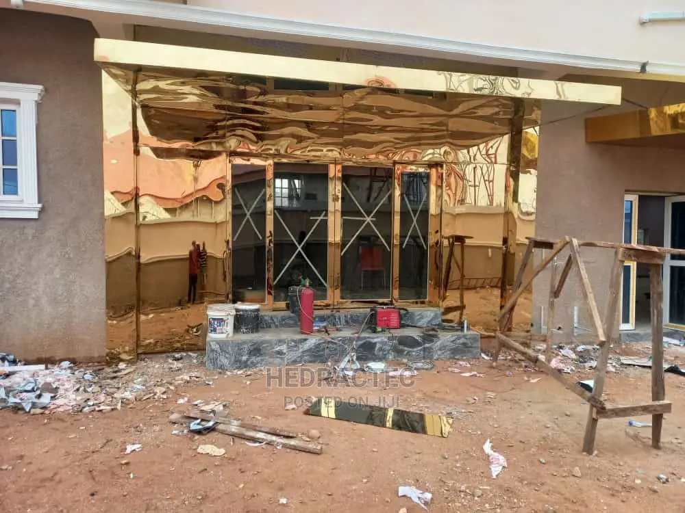 Benin City Automatic Sensor Sliding Gold Door