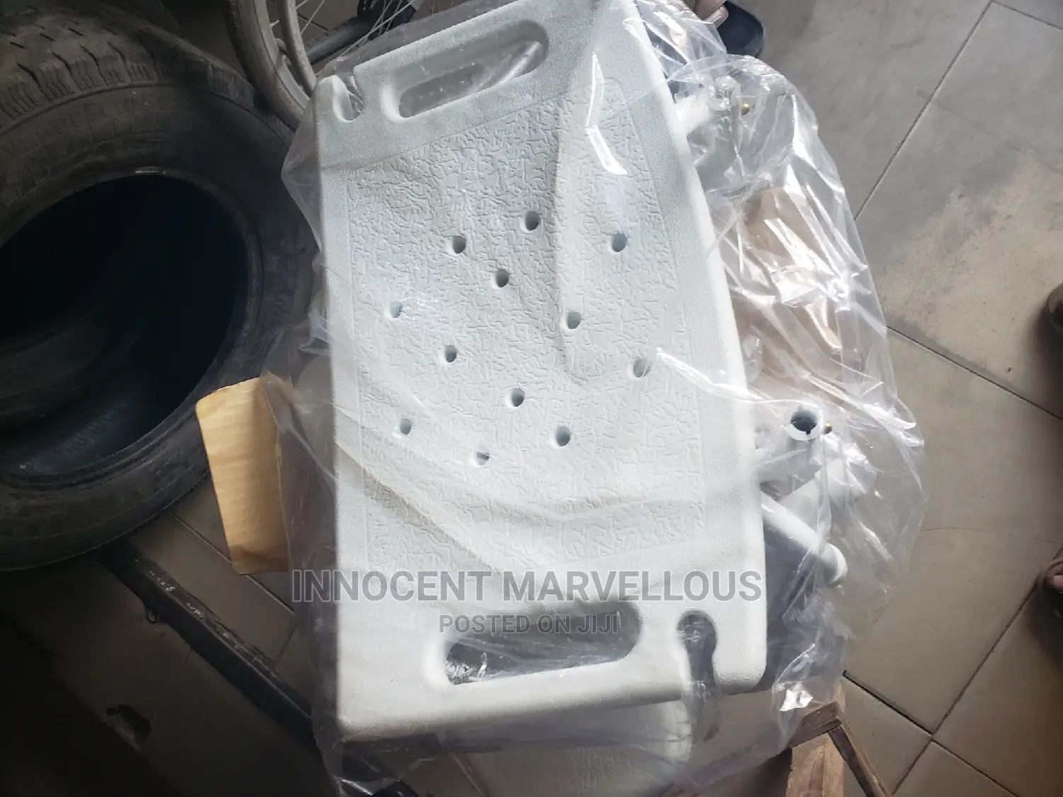 Brand New Shower Chair With Back Rest