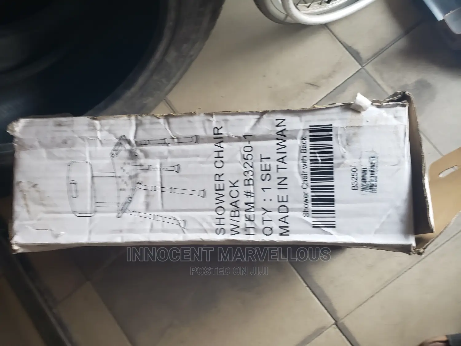 Brand New Shower Chair With Back Rest
