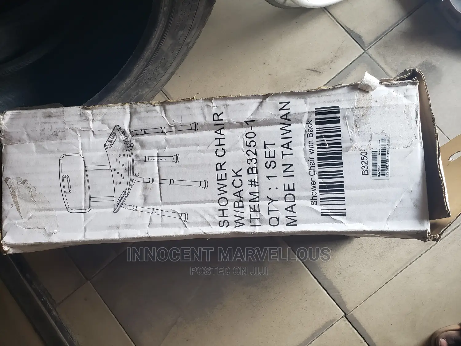 Brand New Shower Chair With Back Rest