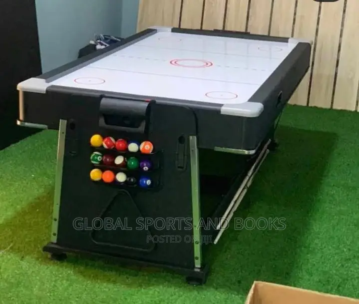 4 in 1 7ft Foldable and Movable Snooker Board,Table Tennis