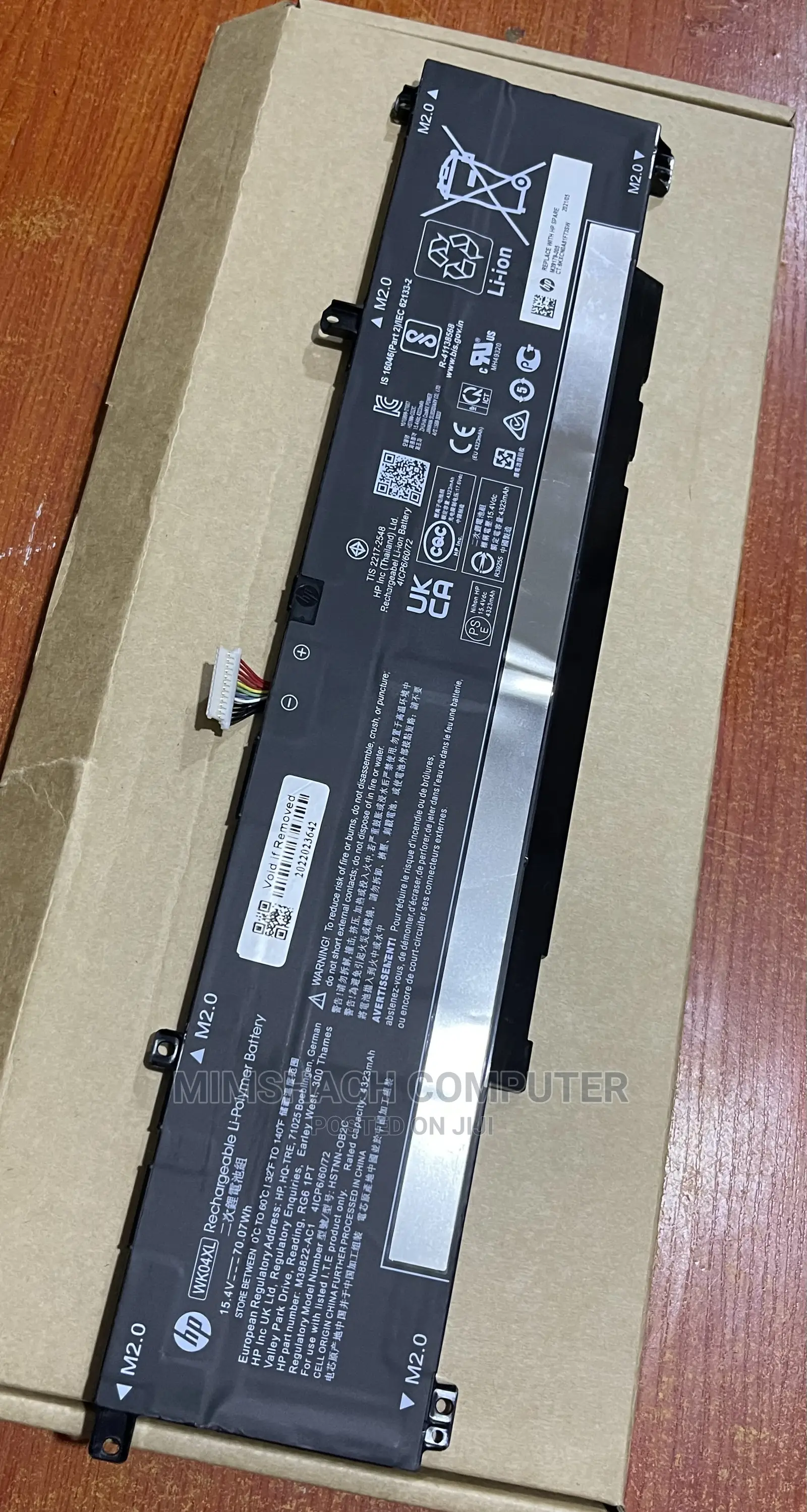 HP Omen 16-B 16-C Victus 16-D 16-E 16t-B000 Battery WK04XL
