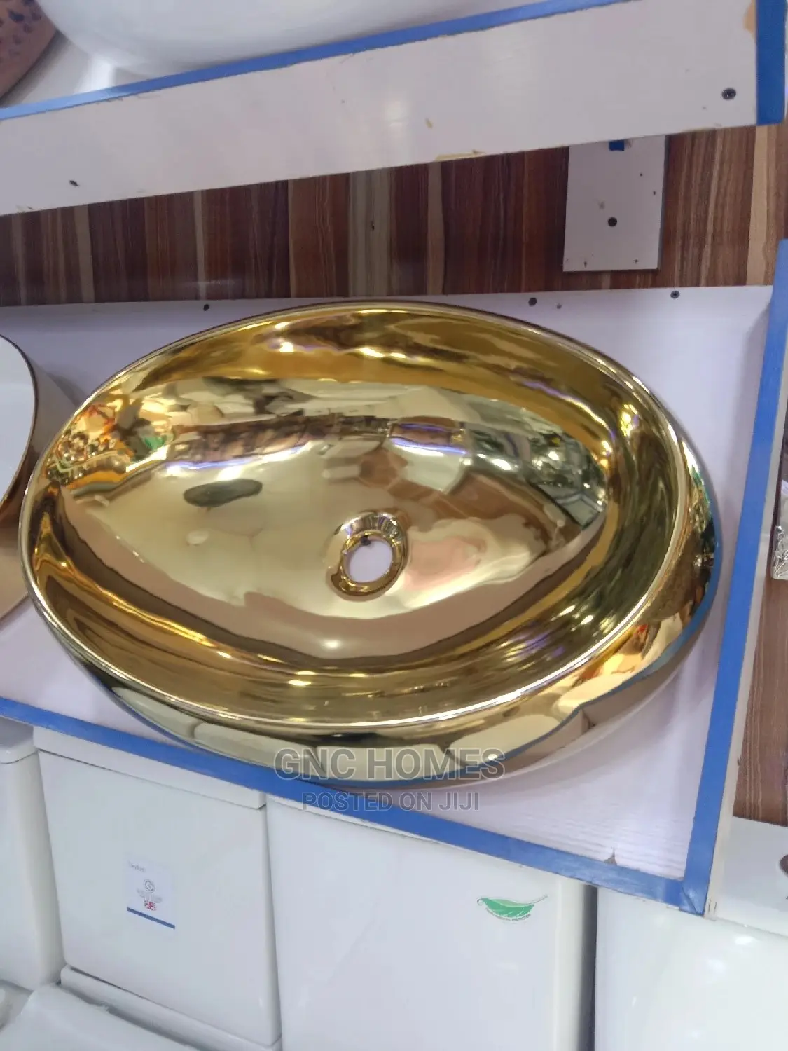 Gold Counter Top Basin