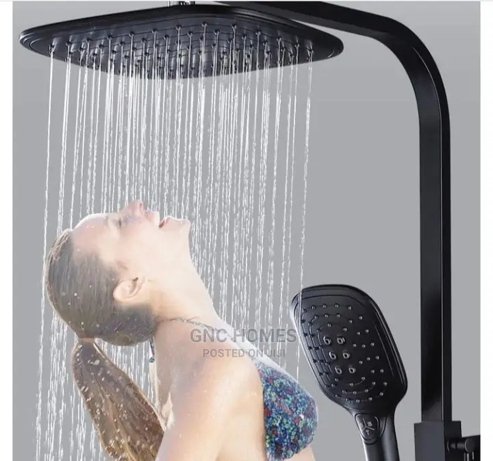 Mat Black Shower