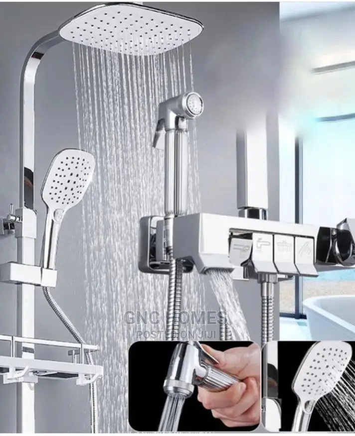 Mat Black Shower