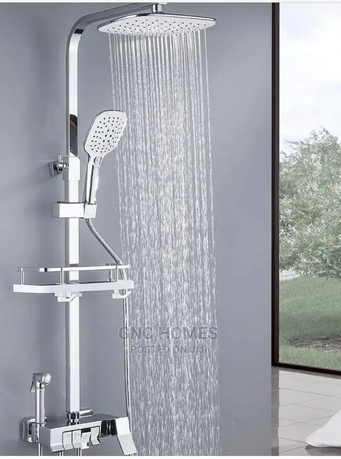 Mat Black Shower