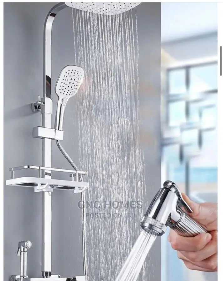 Mat Black Shower