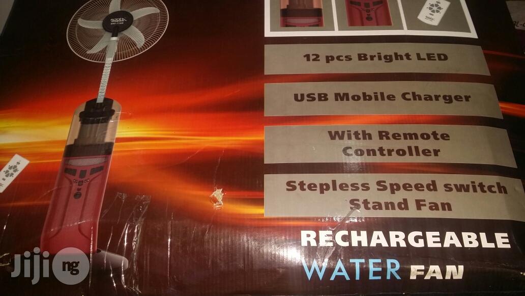 A.C Rechargable Water Fan.
