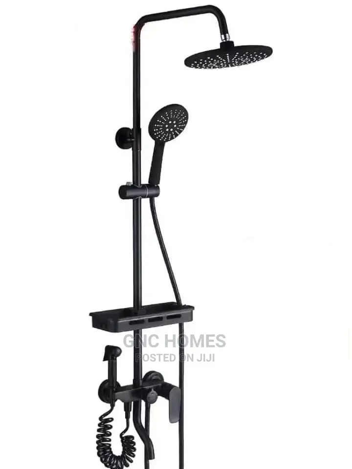 Original Black Standing Shower Mixer Brimx