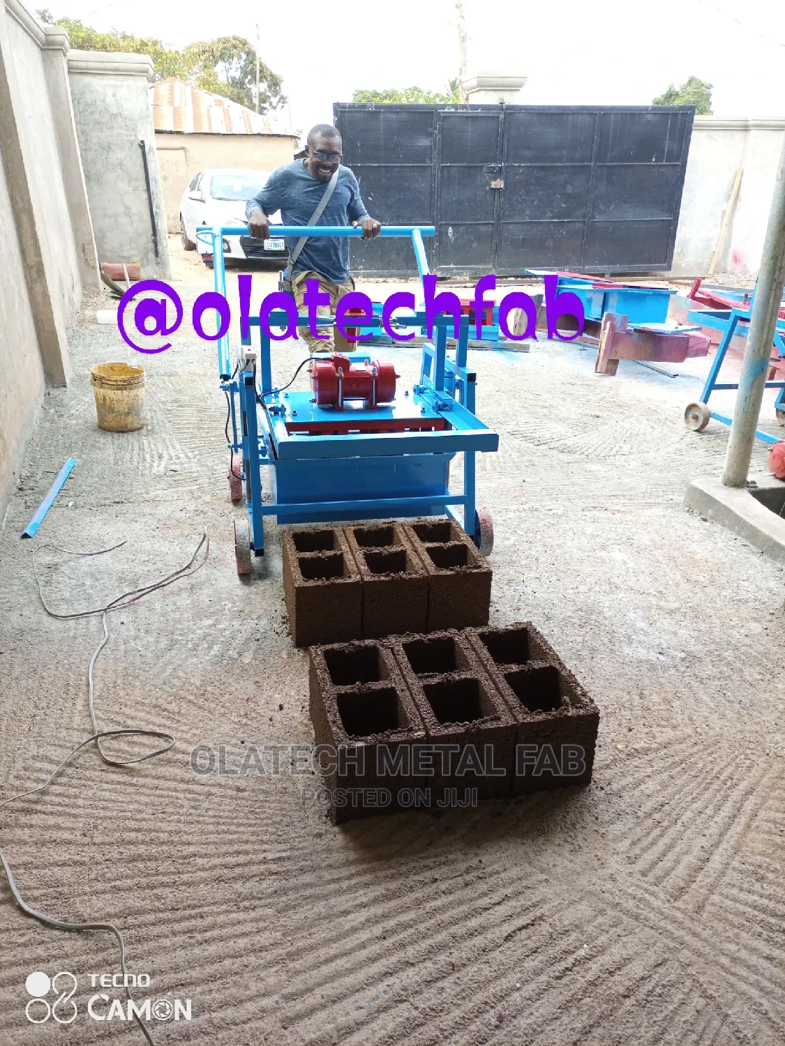 Electric Block Machine