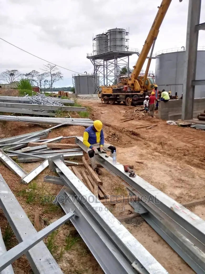 Erection Building Beams Fabrication Nigeria