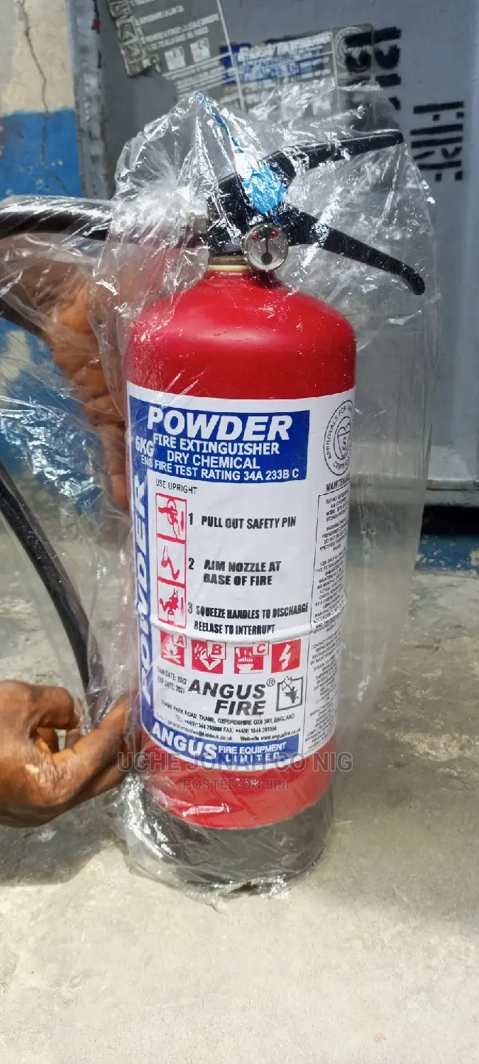 6kg DCP Fire Extinguisher Available In Stock