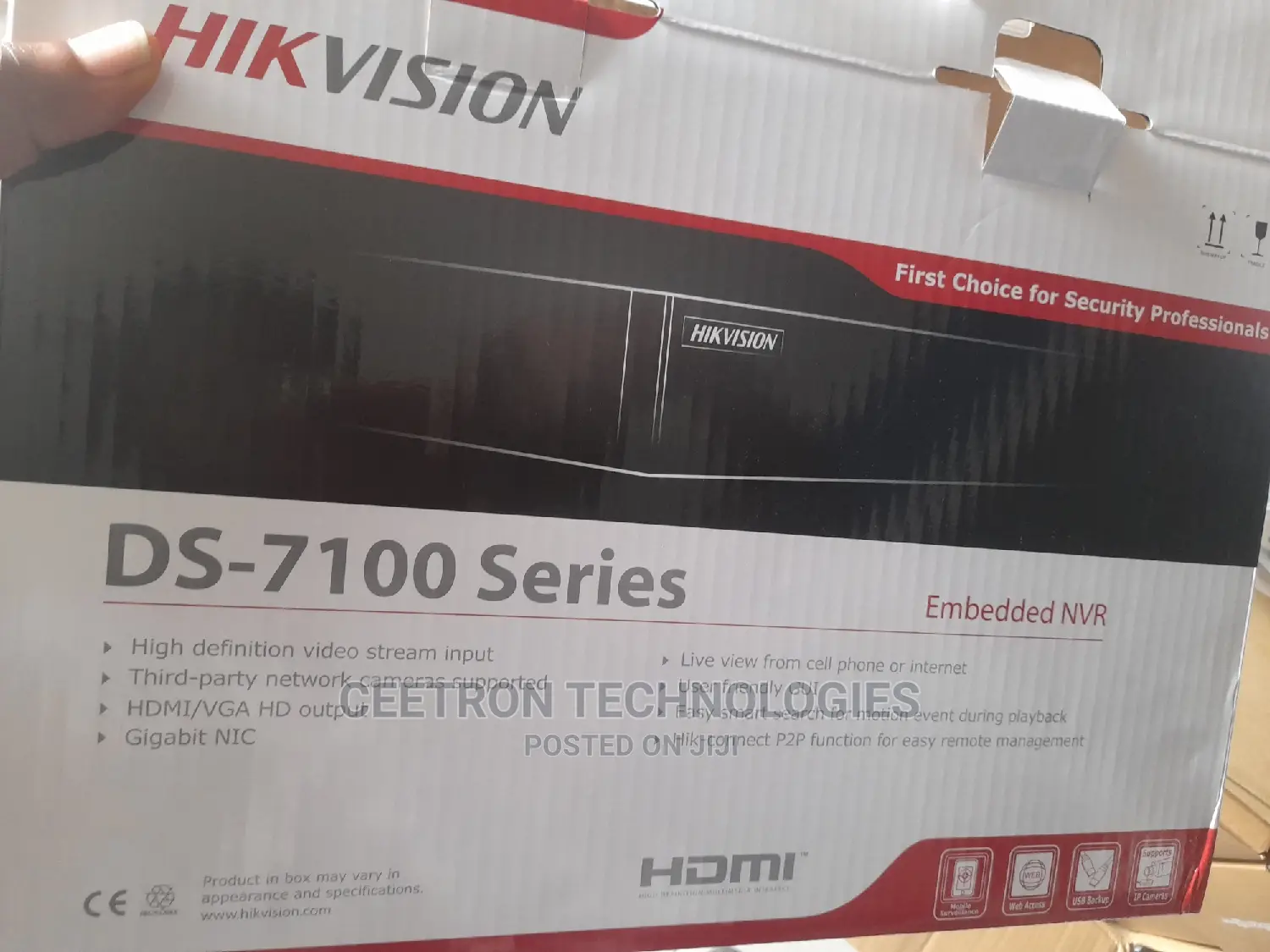 Hikvision: Ds-7104ni-Q1/4p/M Poe Nvr