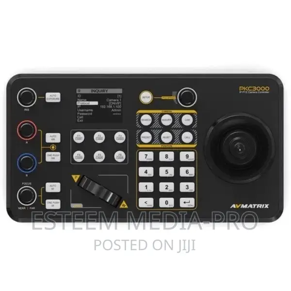 AVMATRIX Professional IP Serial PTZ Camera Joystick Contro