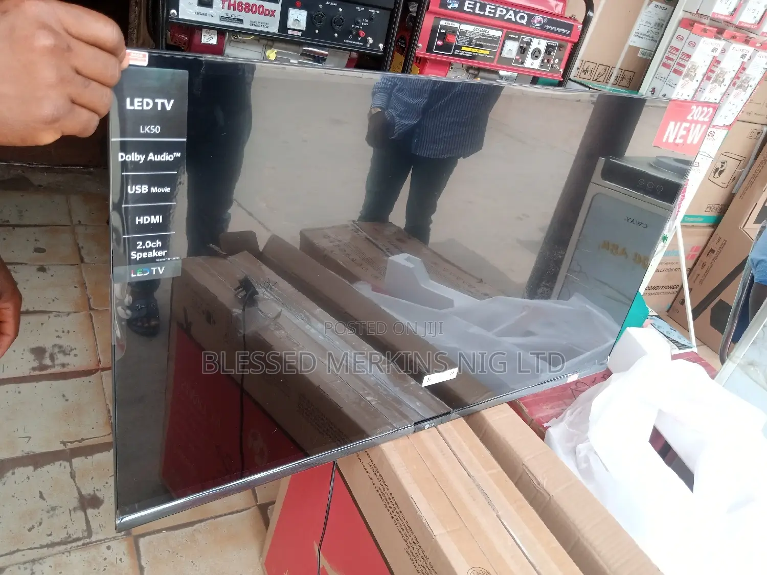 LG 49"Smart T.V.All New Flameless