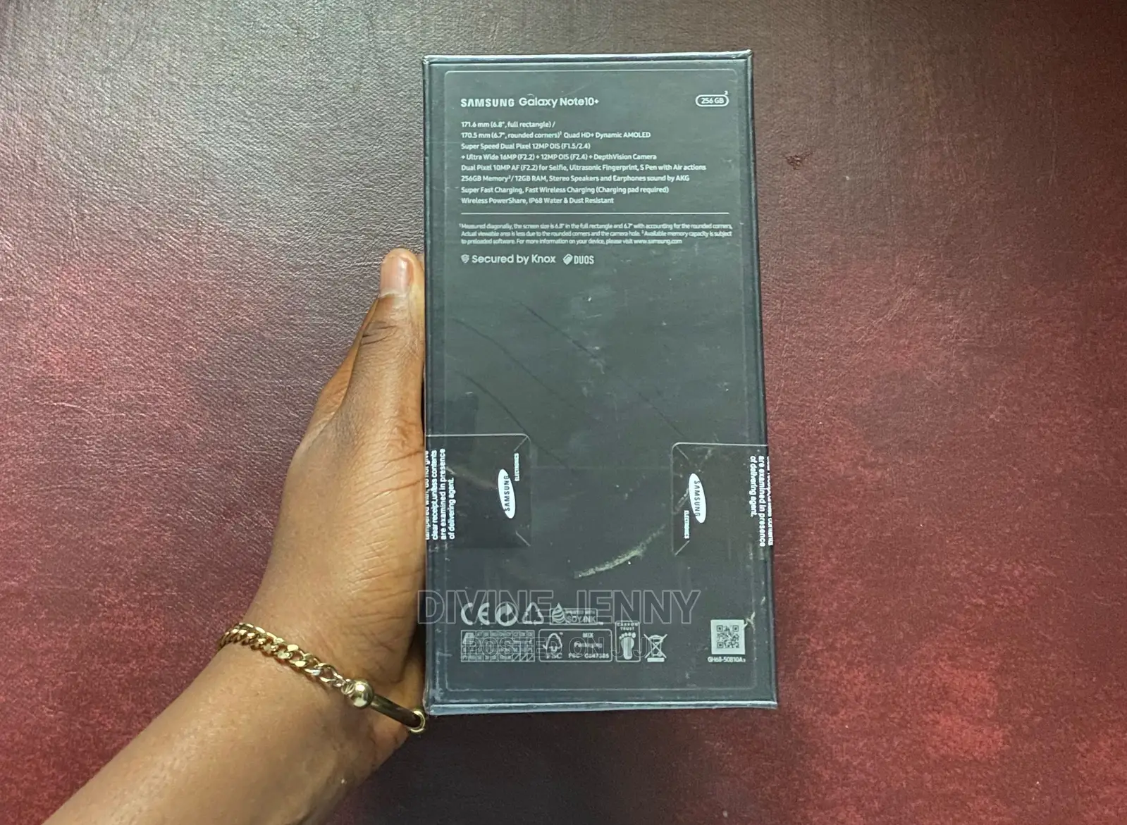 New Samsung Galaxy Note 10 Plus 256 GB Black