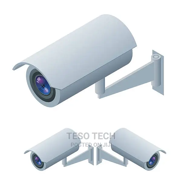 Installation of Security Camera in Tesotech Limited