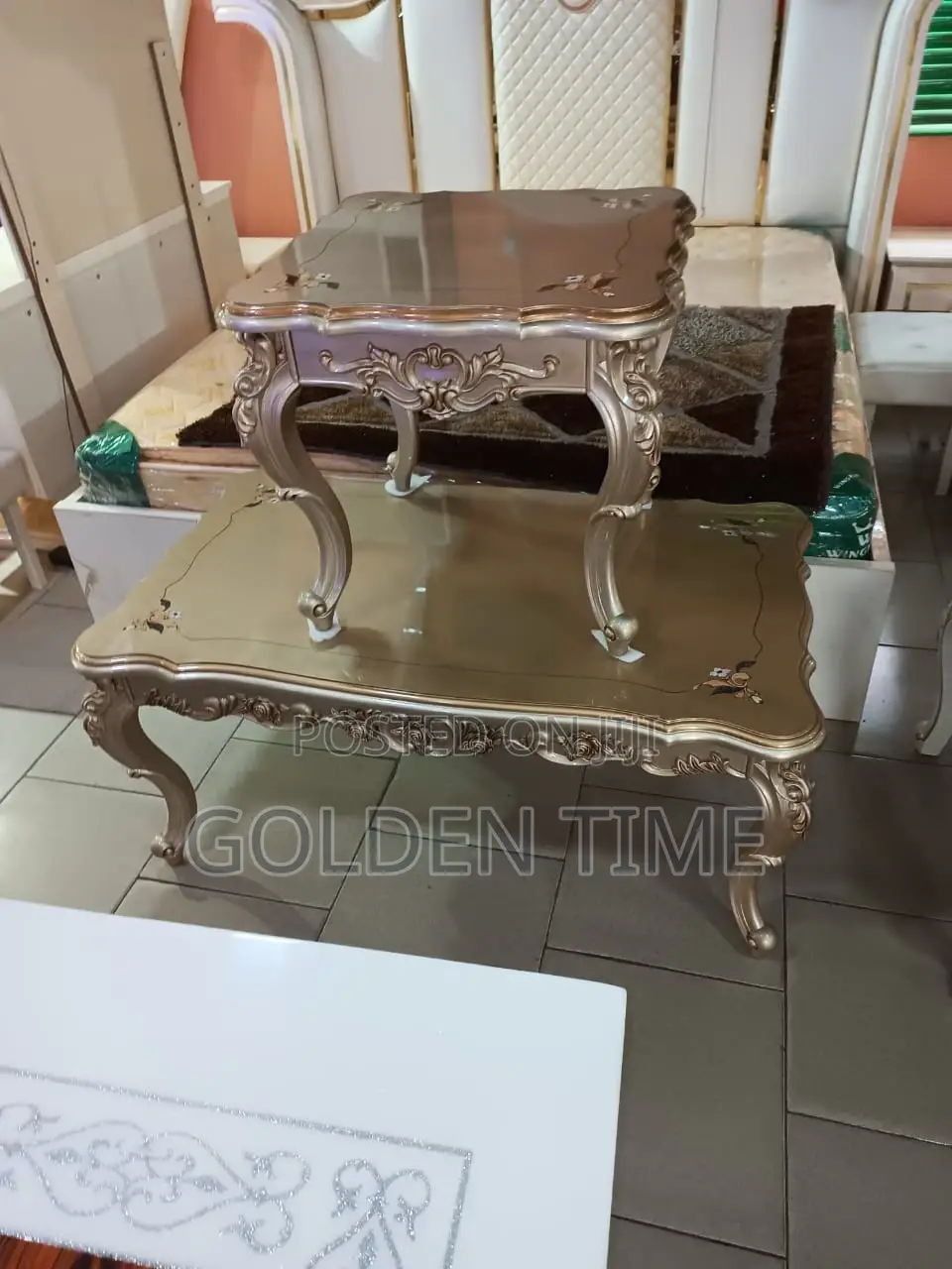 Set of Wooden Centre Table