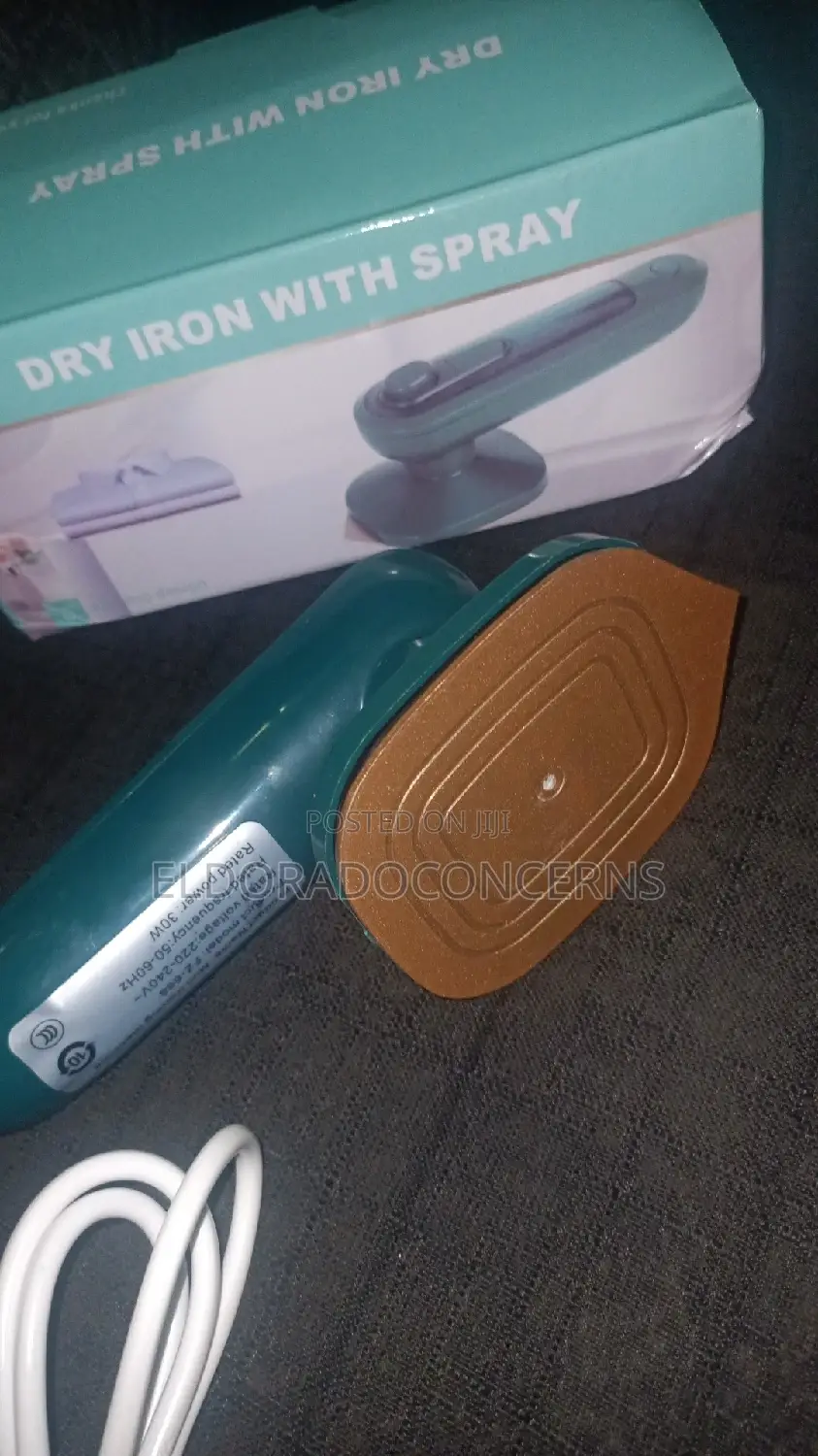 Mini Spray Travel Iron