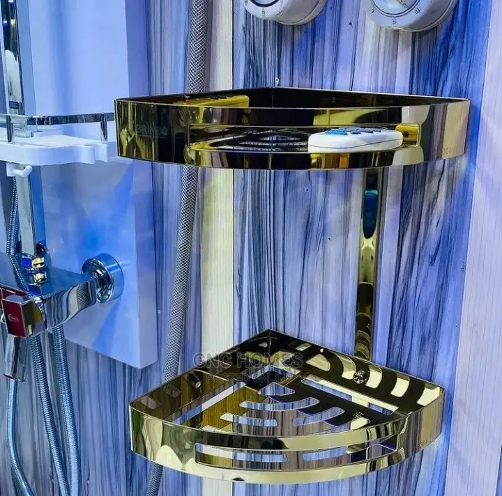 Pure Gold Corner Shelf