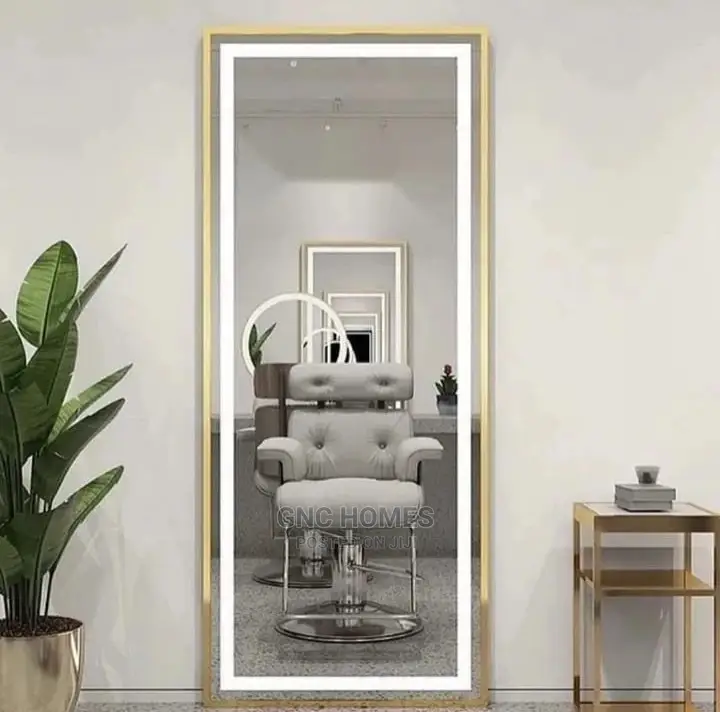150/70cm Gold Frame Mirror Square