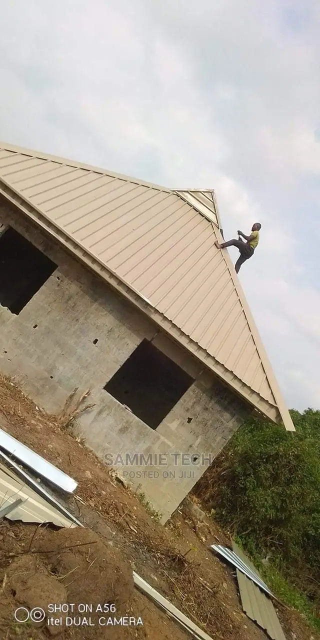 Step Tiles Roof