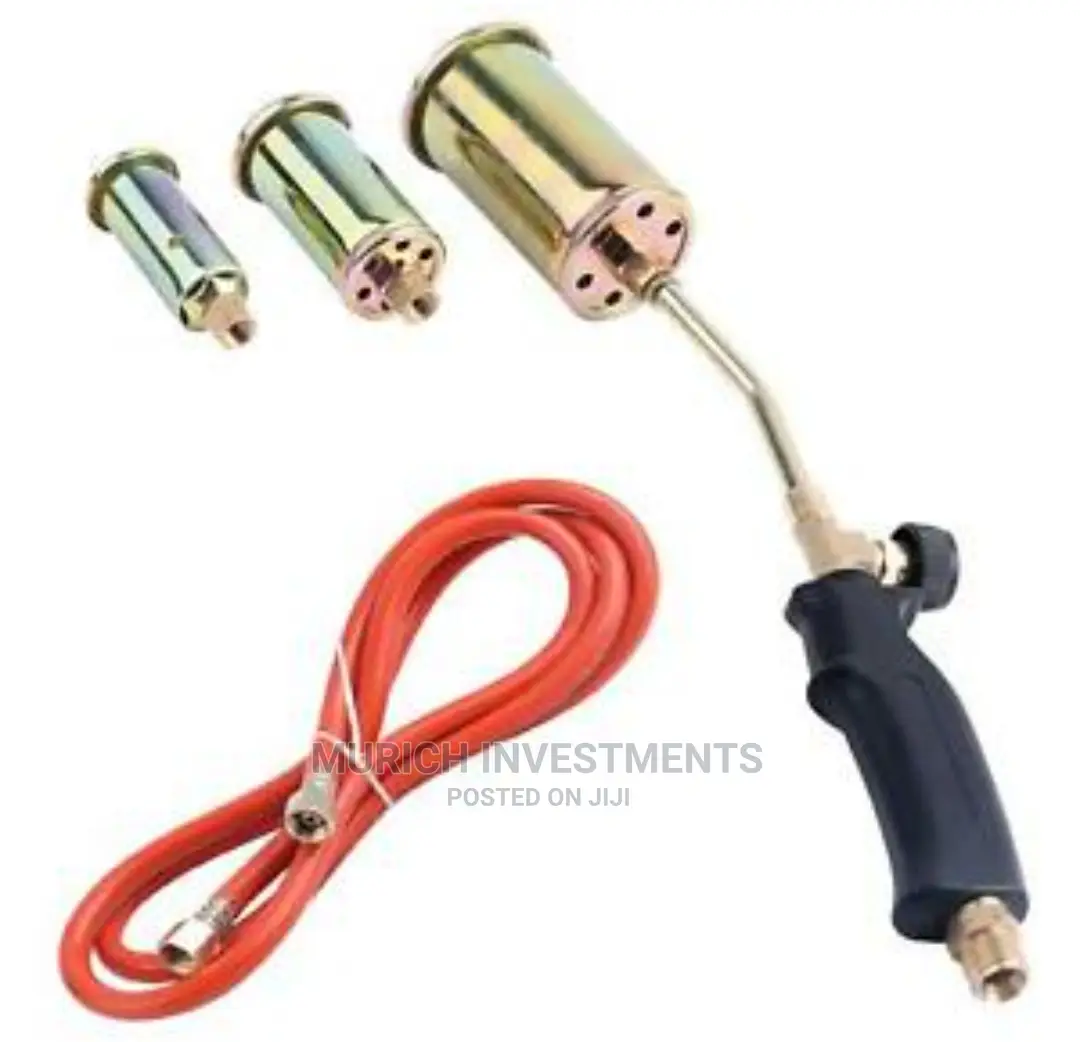 Gas Blow Burning Flame Touch With Hose and Noozle