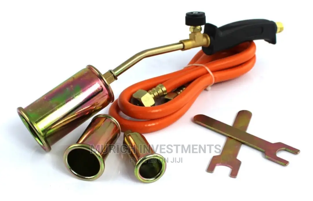 Gas Blow Burning Flame Touch With Hose and Noozle