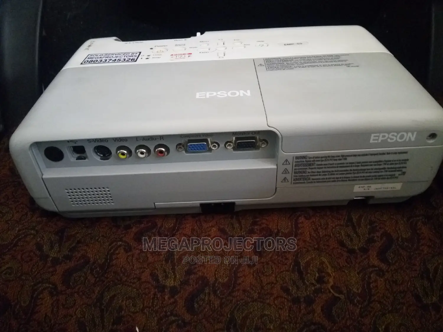 Epson Emp-S5 Projector and Screen for Hire