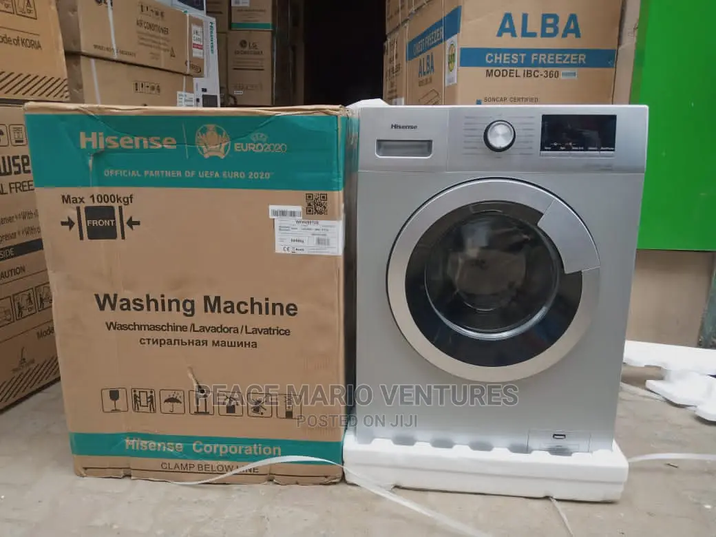 Hisense 8kg Front Loader Washing and Spinning Machine.