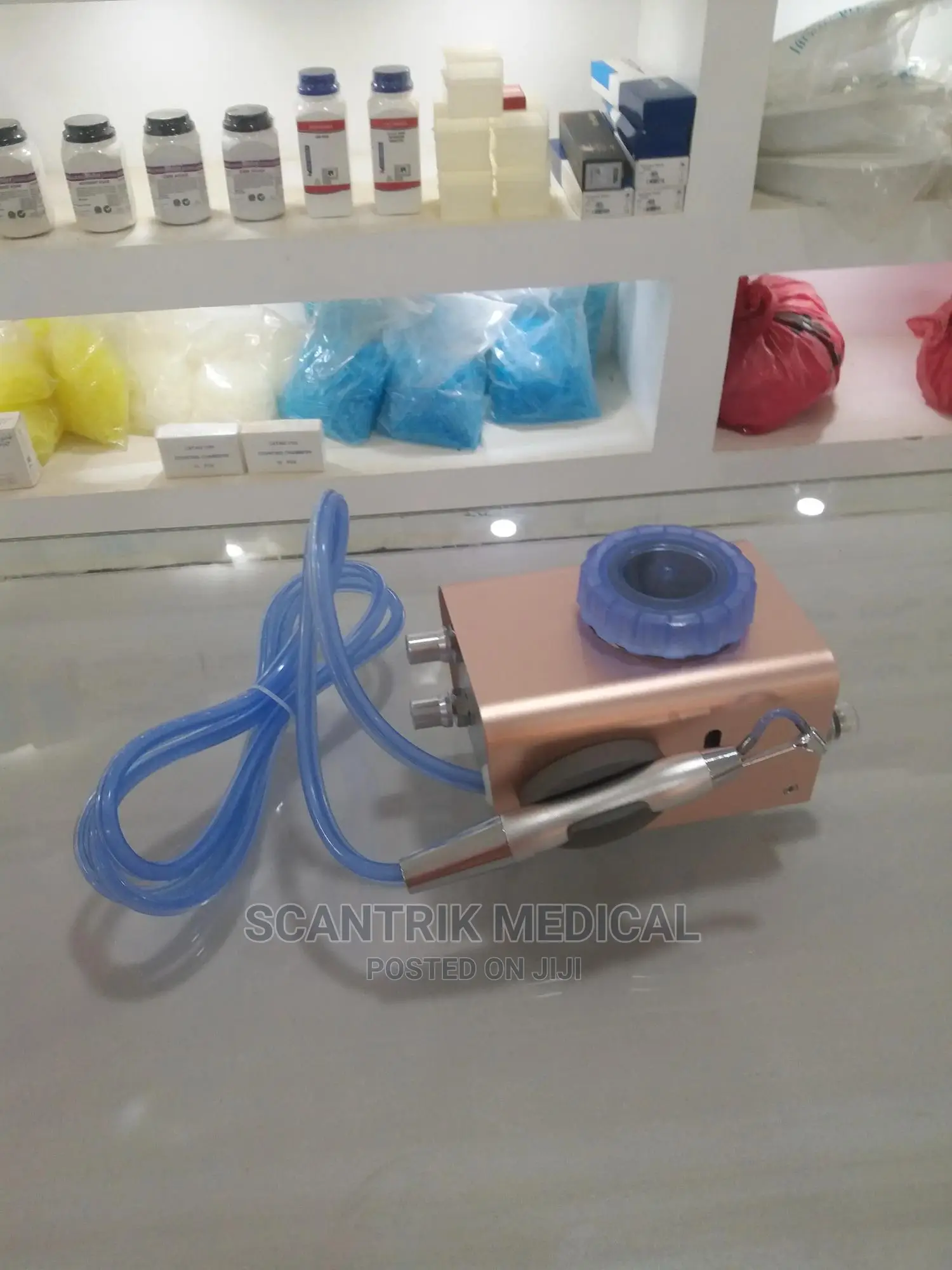 Medical Cleaning Sandblasting Scaler 4 Hole Polishing Unit