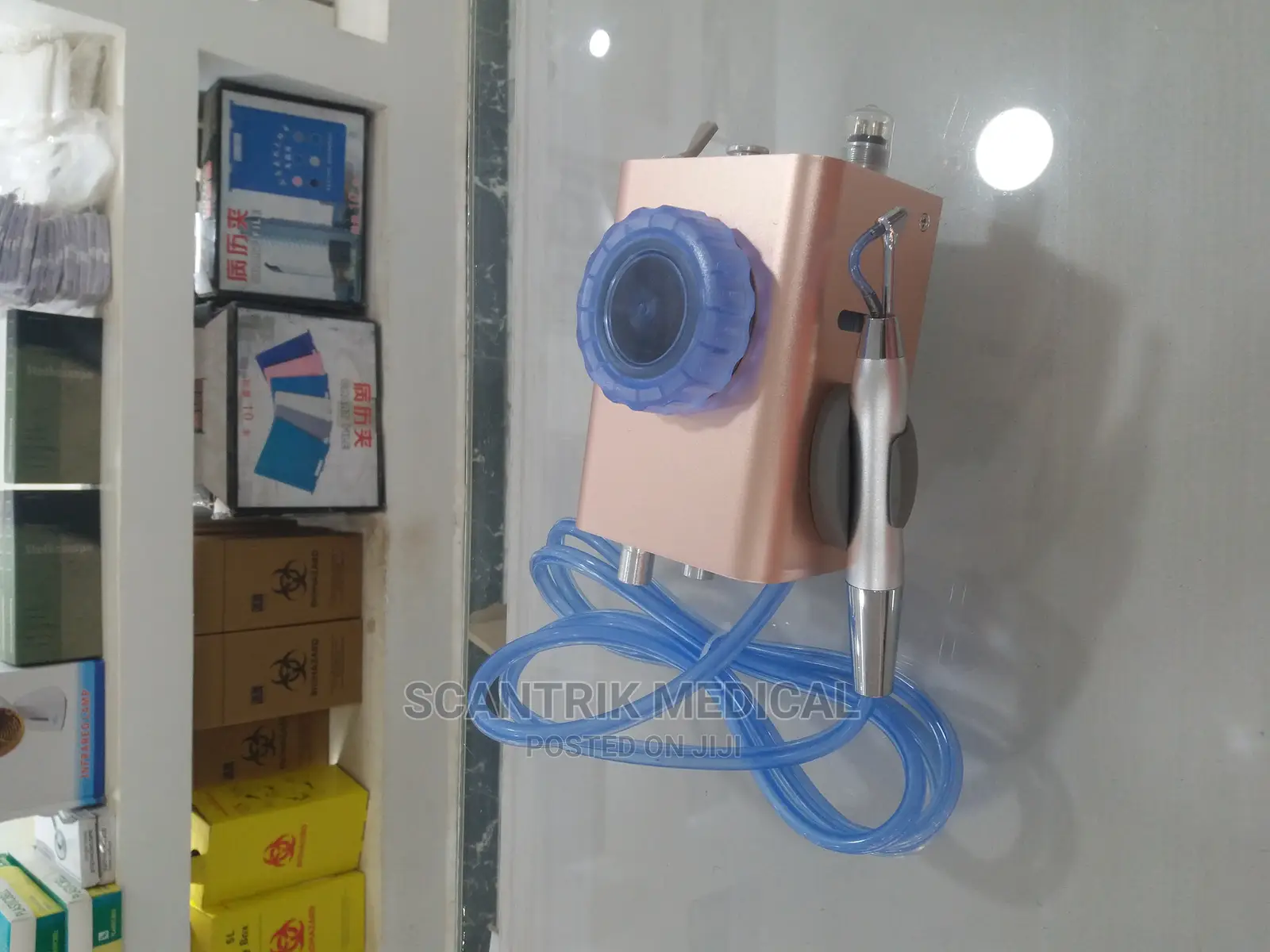 Anti-Retraction Portable Dental Air Prophy Unit