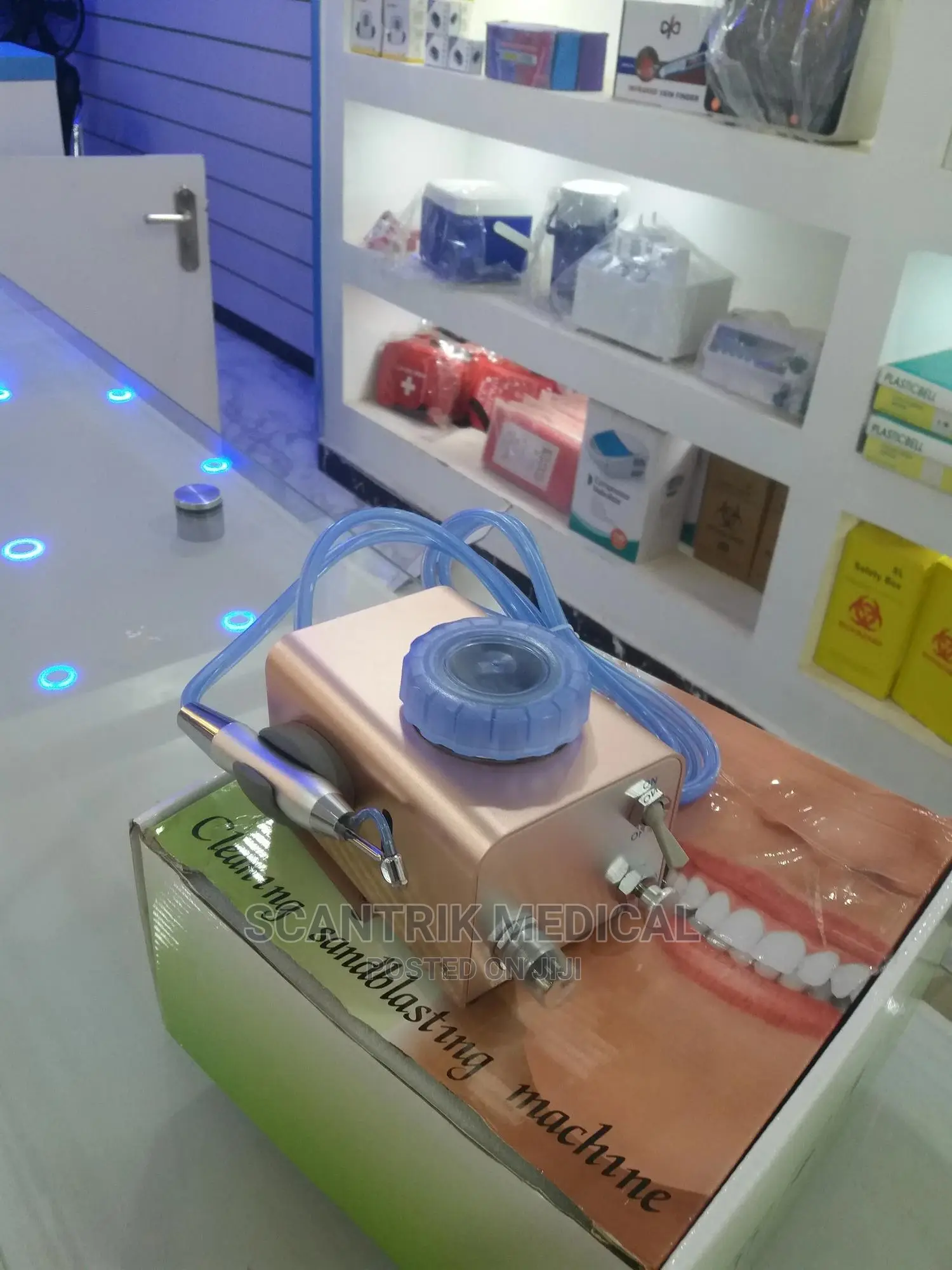 Dental Cleaning Air Water Prophy Sandblasting Machine