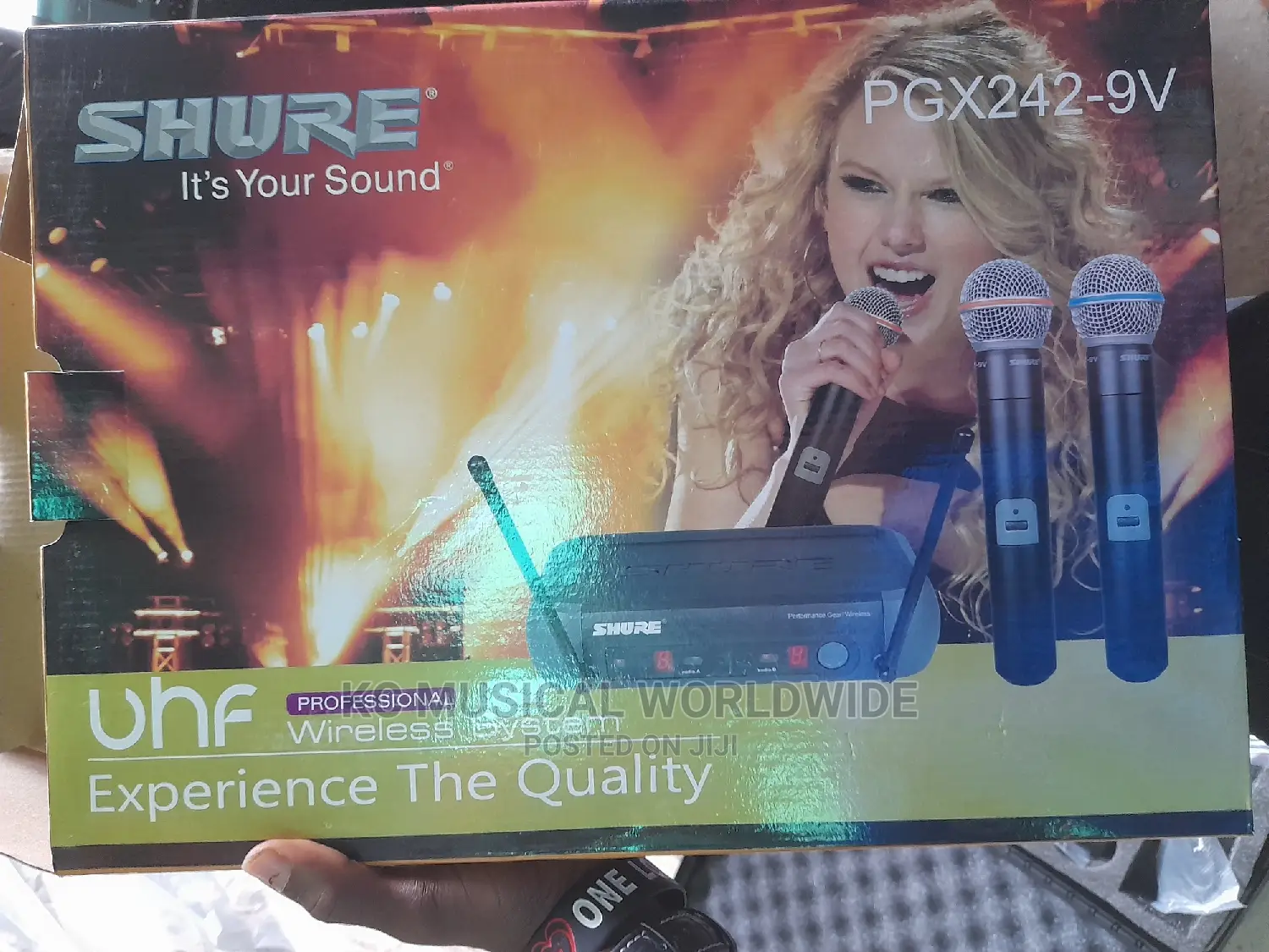 Quality SHURE Wireless Microphone Pgx242