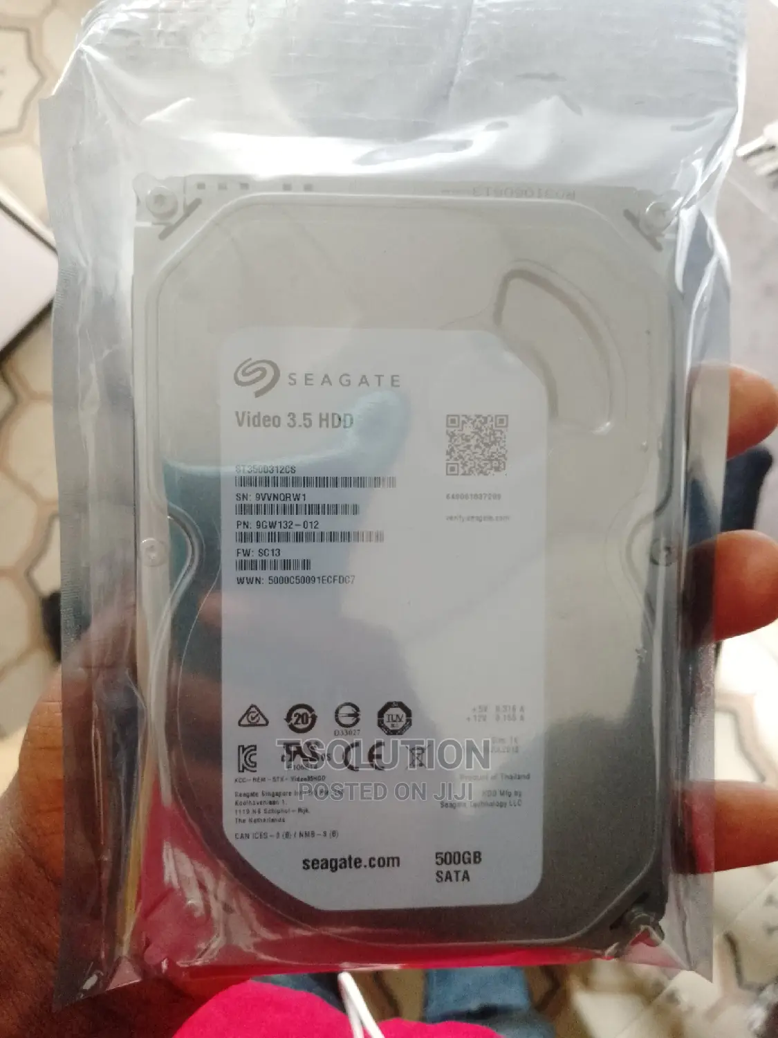 500gb Sata Desktop HDD