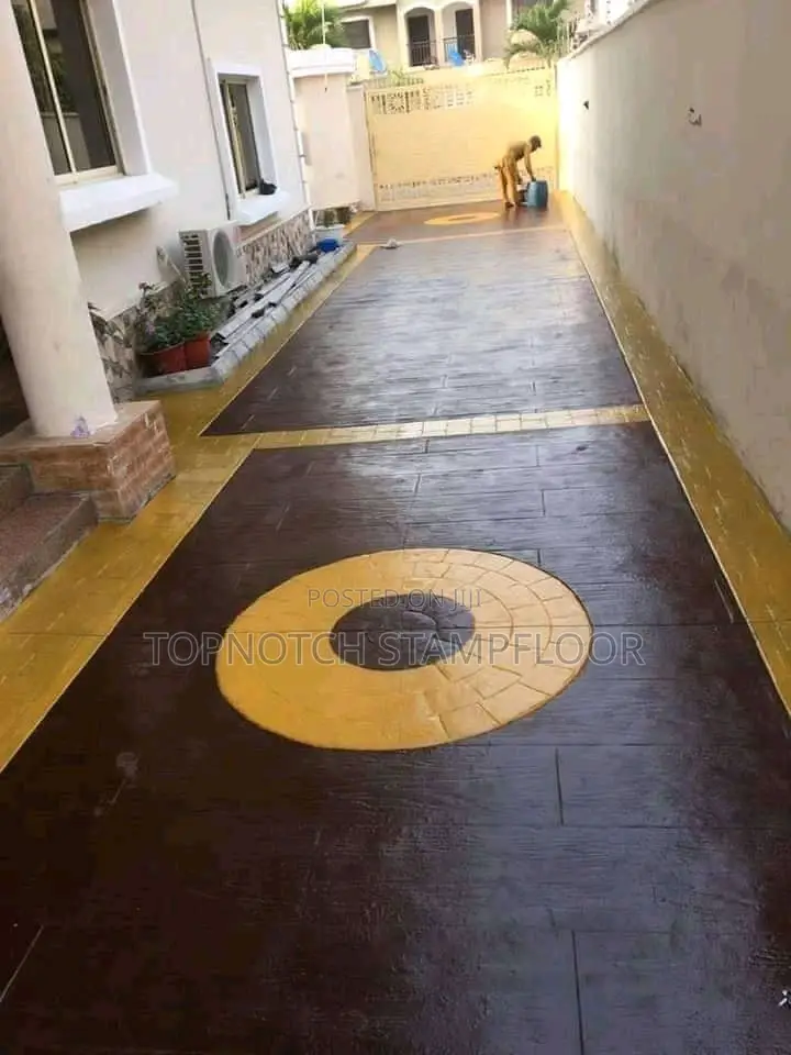 Different Color Shade Floor