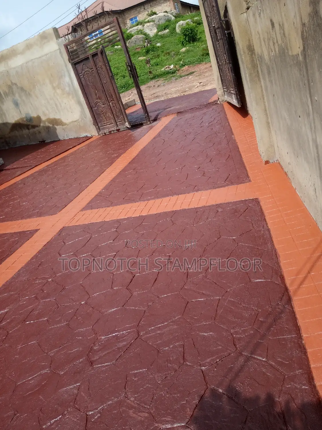 Different Color Shade Floor