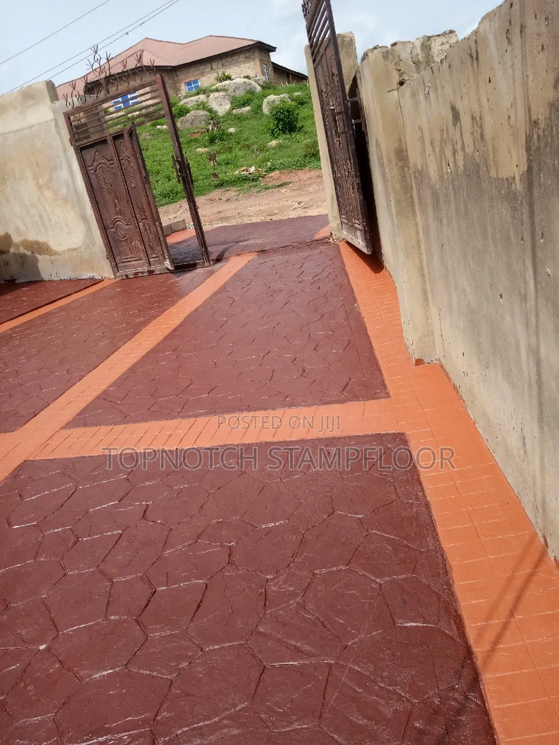 Different Color Shade Floor